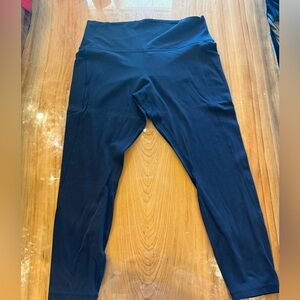 Lululemon. Black High-Waisted Leggings